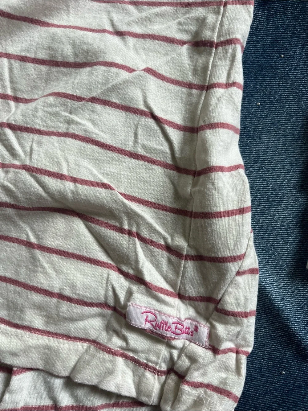 Bundle of girls long sleeve tops and jeans size 7/8